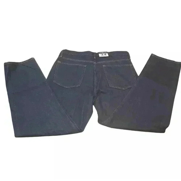 Men's Gap Relaxed Taper Dark Wash Denim Jeans $70 - Picture 5 of 10